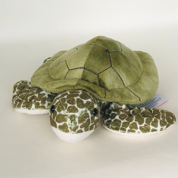 New w/Tag Douglas Plush Sea Turtle Pebbles Stuffed Animal 9" - Picture 5 of 10